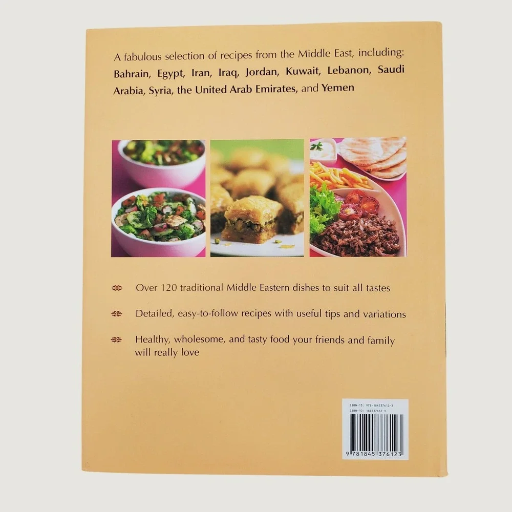 The Middle Eastern Cookbook by Maria Khalife Hardcover 120 Recipes 9781845376123
